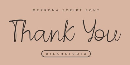 Deprona Font Poster 11