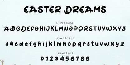 Easter Dreams Font Poster 4
