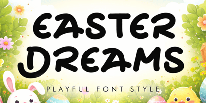 Easter Dreams Font Poster 1