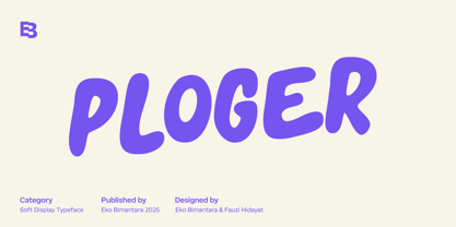 Ploger Font Poster 1