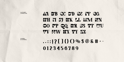 Kovice Font Poster 5