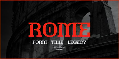 Orsted Font Poster 3