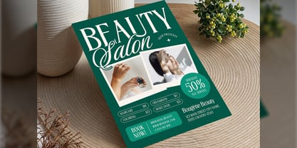 Bougene Font Poster 11
