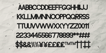 Cramsed Font Poster 5