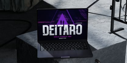 Deitaro Font Poster 9