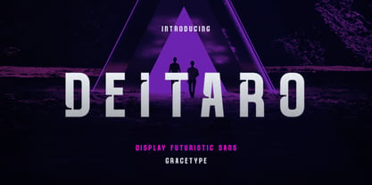 Deitaro Font Poster 1