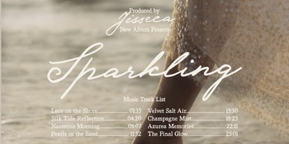 Atelier Blossom Font Poster 7