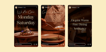 Bright Pasqia Script Font Poster 9
