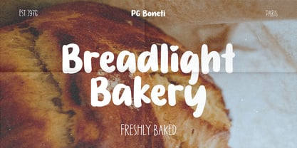PG Boneti Font Poster 8