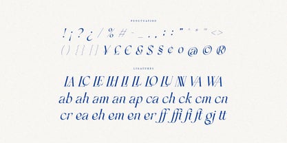 Frenchy Italic Font Poster 10