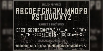 Foregone Font Poster 3