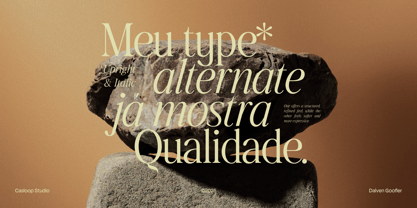 Dalven Goofler Font Poster 3
