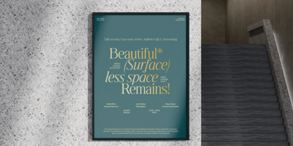 Dalven Goofler Font Poster 6