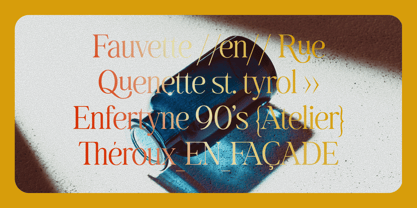 Dalven Goofler Font Poster 8