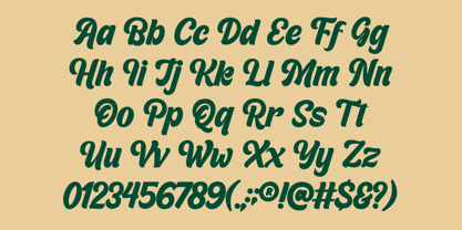 Vilenia Font Poster 9