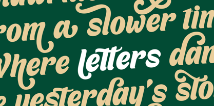 Vilenia Font Poster 2