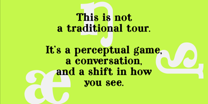 Curator MX Font Poster 3