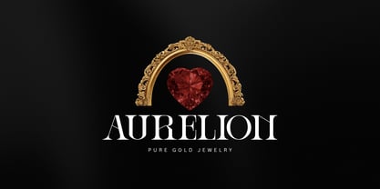 Ronel Luxury Font Poster 3