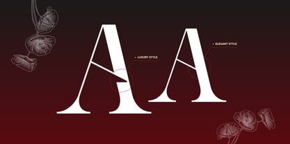 Ronel Luxury Font Poster 8