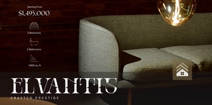 Ronel Luxury Font Poster 6