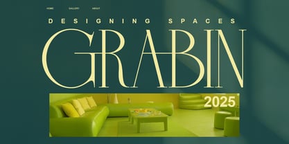 Gremont Arquela Font Poster 4