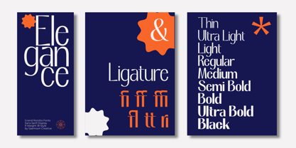 Grand Ronitta Font Poster 7
