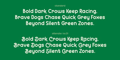 Bumora Round Font Poster 4