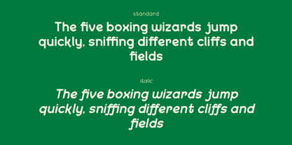 Bumora Round Font Poster 5