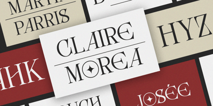 Maison Celeste Font Poster 6