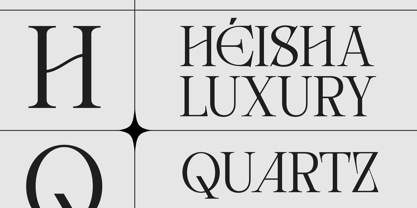 Maison Celeste Font Poster 4