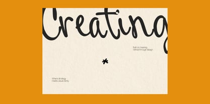 Distania Steffany Font Poster 9
