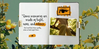 Distania Steffany Font Poster 4