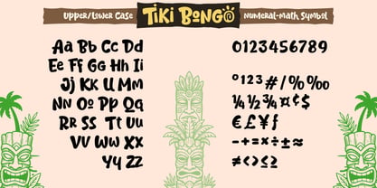 Tiki Bongo Font Poster 8