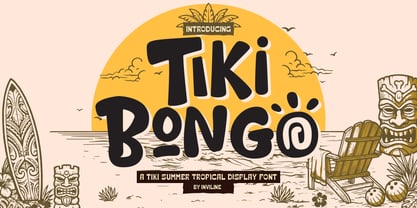 Tiki Bongo Font Poster 1