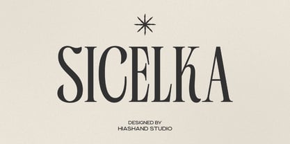 Sicelka Font Poster 1
