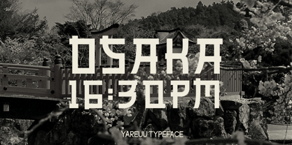 Yareuu Font Poster 7