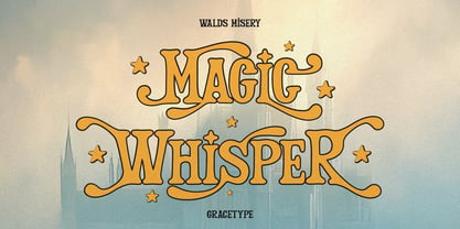 Walds Misery Font Poster 3