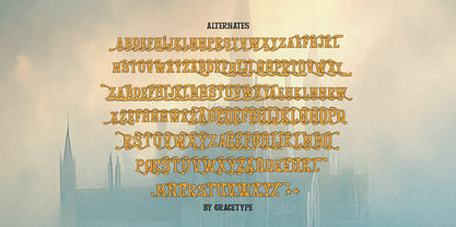 Walds Misery Font Poster 12