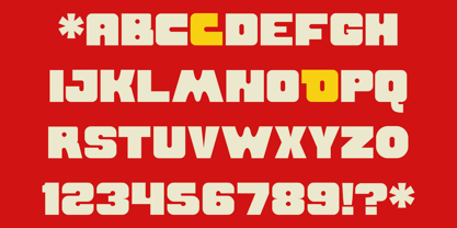 Decol Rz Font Poster 9