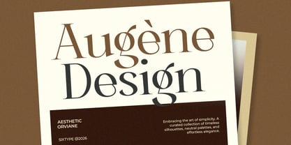 Orviane Font Poster 3