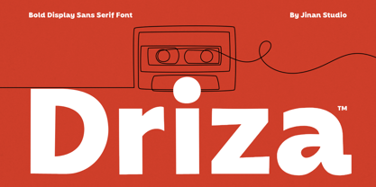 Driza Font Poster 1