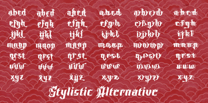 Kurotsyma Font Poster 9