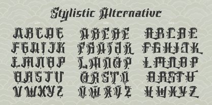 Kurotsyma Font Poster 8