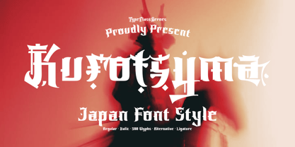 Kurotsyma Font Poster 1