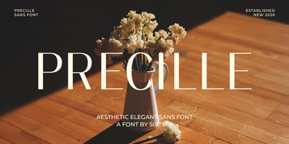 Precille Font Poster 1