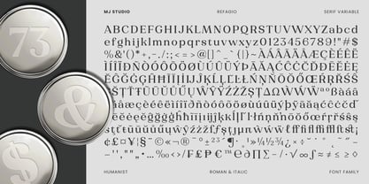 Refagio Font Poster 11