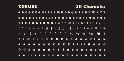 Vorline Font Poster 6