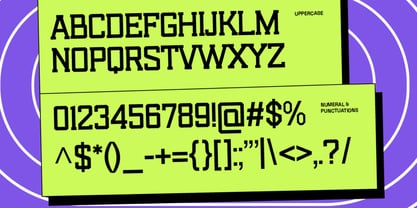 Tufface Font Poster 2