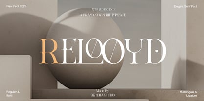 Relooyd Font Poster 1