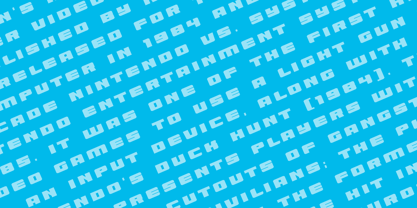 Gigaman Font Poster 7